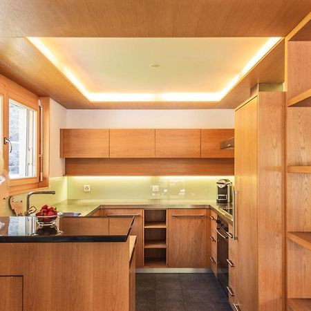 Modern Apartment With View Over เซอร์แมท ภายนอก รูปภาพ